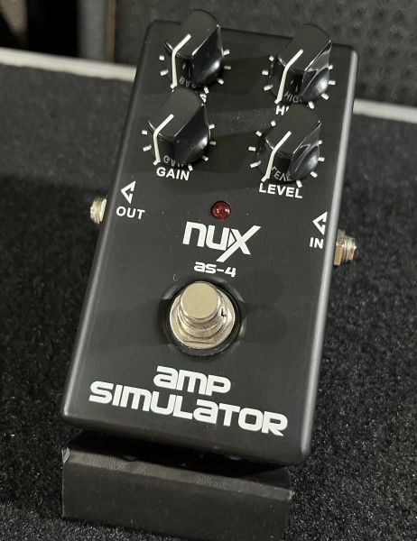 Pedal AS-4 NUX (amp simulator)