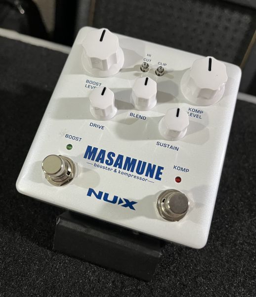 Pedal Masamune NUX (booster & Kompressor) - linha VERDUGO